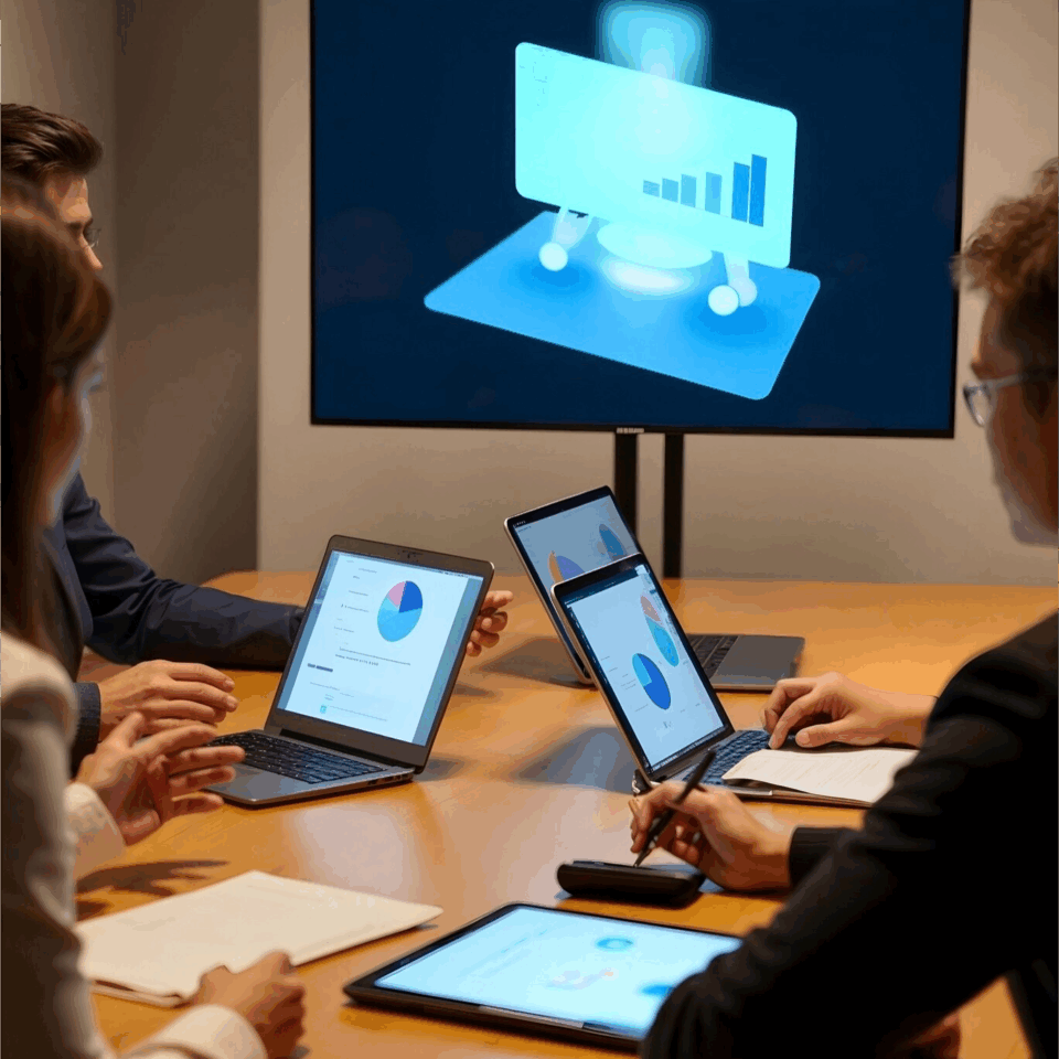 business-people-working-with-ai-operated-devices